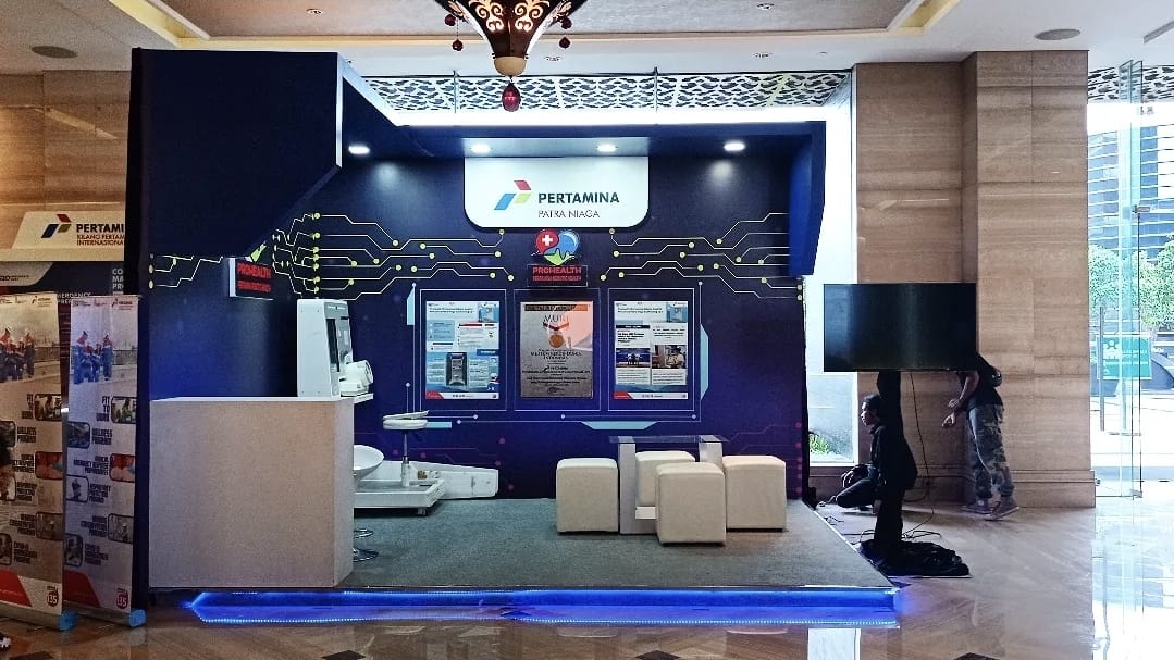 Dokumentasi booth Pertamina Patra Niaga - Kudaeka Production